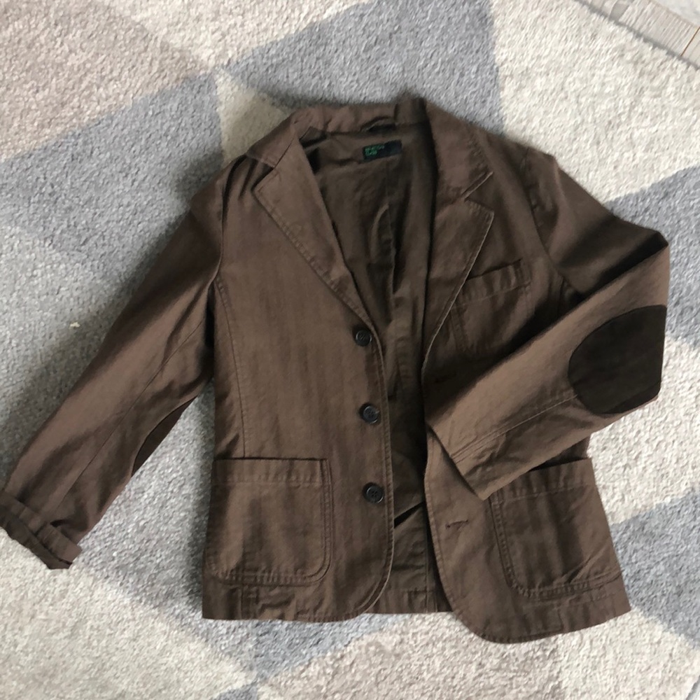 Benetton cotton blazer boys size 8/9
